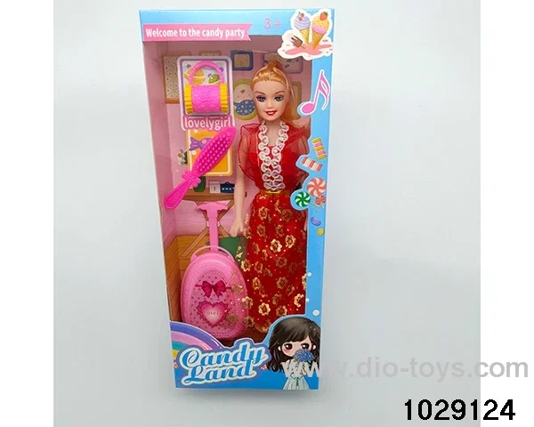 11.5 inch doll in window box