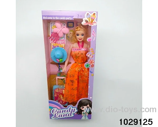 11.5 inch doll in window box