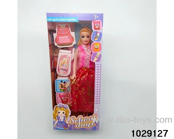 11.5 inch doll in window box