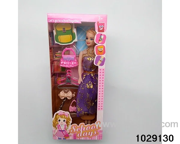 11.5 inch doll in window box