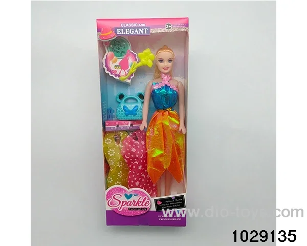 11.5 inch doll in window box