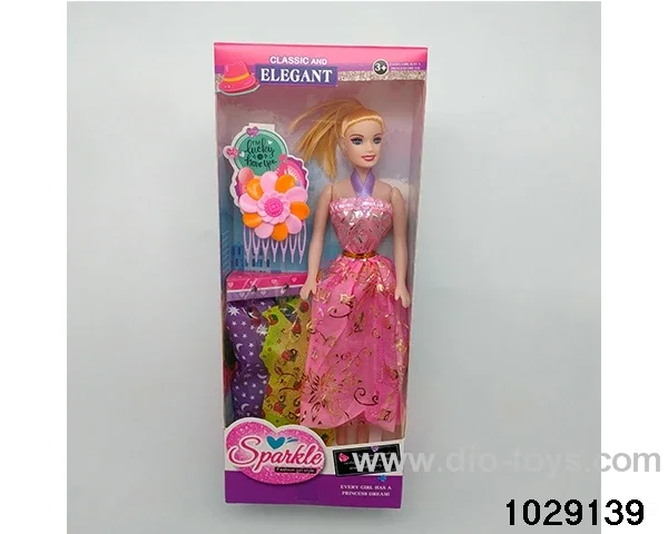11.5 inch doll in window box