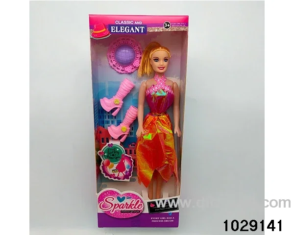 11.5 inch doll in window box