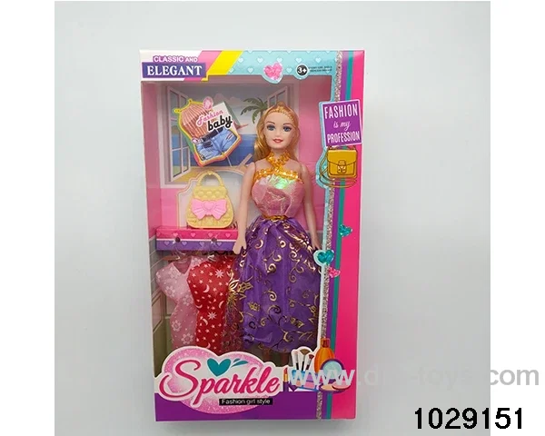 11.5 inch doll in window box