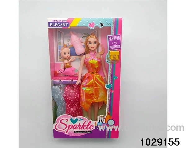 11.5 inch doll in window box