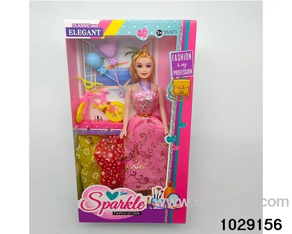 11.5 inch doll in window box