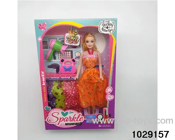 11.5 inch doll in window box