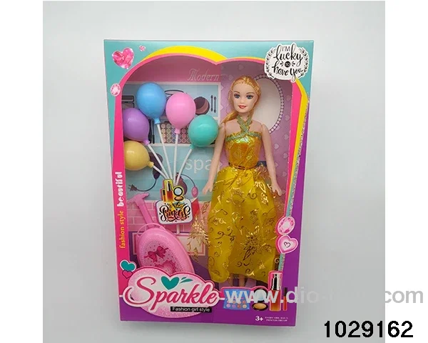 11.5 inch doll in window box