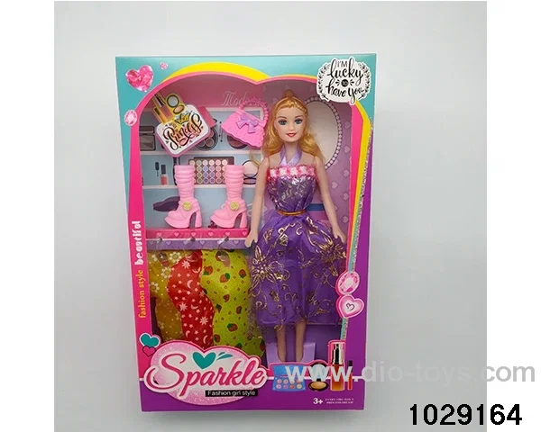 11.5 inch doll in window box