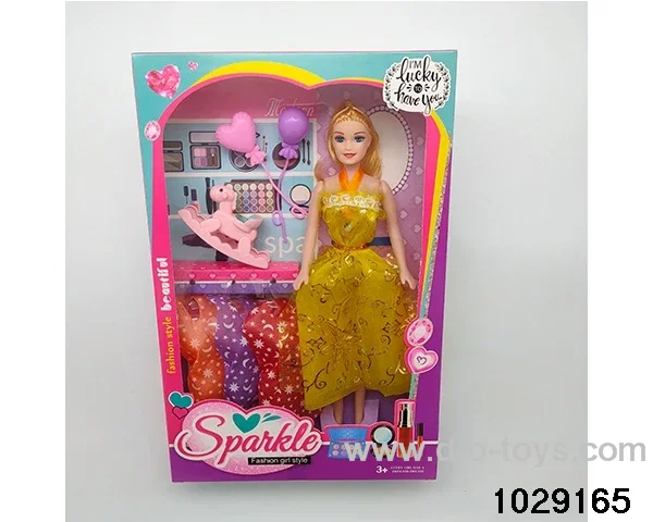 11.5 inch doll in window box