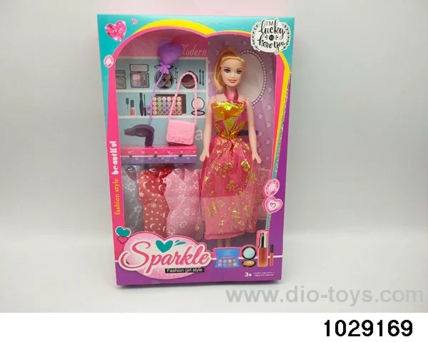 11.5 inch doll in window box