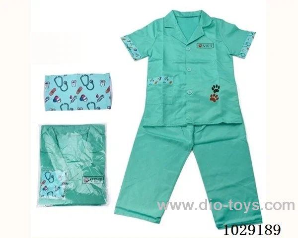Veterinarian short sleeve 2color mixed loading in opp bag