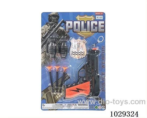 police set in blister card