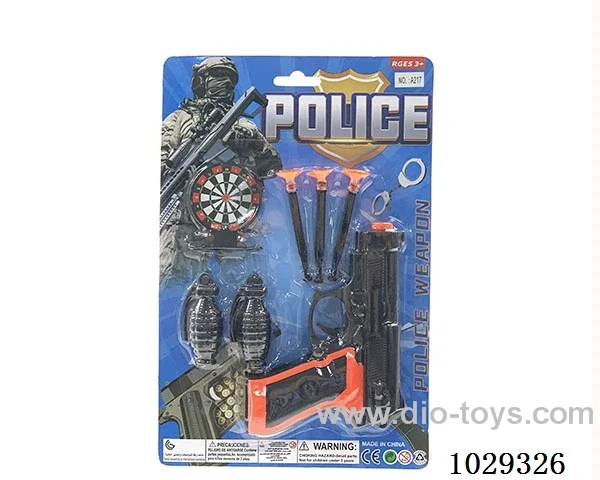 police set in blister card
