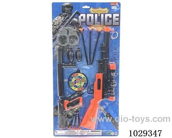 police set in blister card