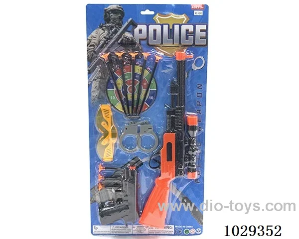 police set in blister card