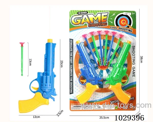 Soft bullet gun set in blister card