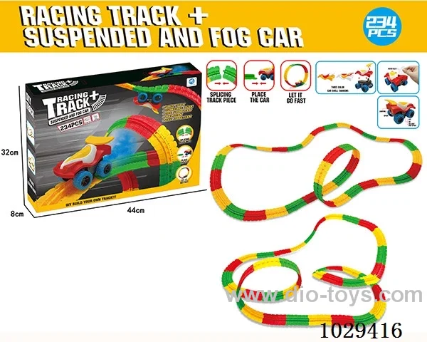 Spray car & variable track in color box