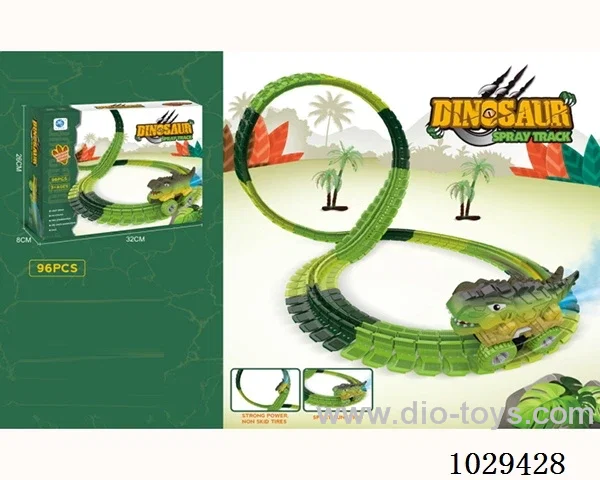 Dinosaur mutant rail car in color box