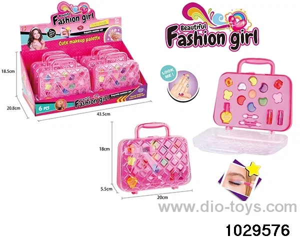 make-up toys in display box