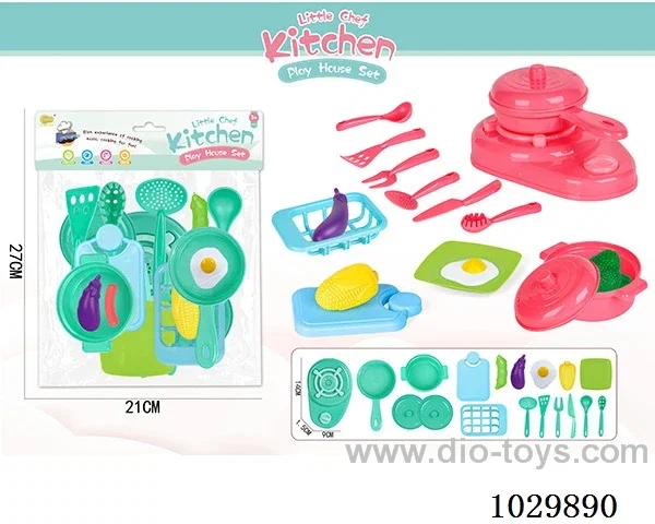 kitchen ware 2color mixed loading in PVC bag