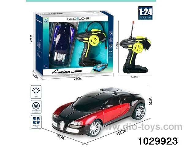 1:24 4 ch rc car with light，not include battery