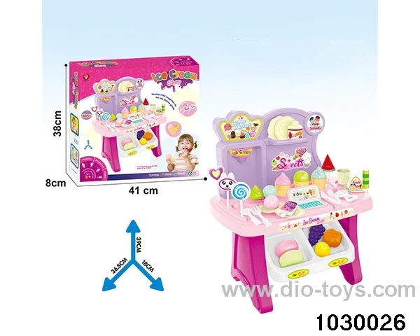 Dining table in color box