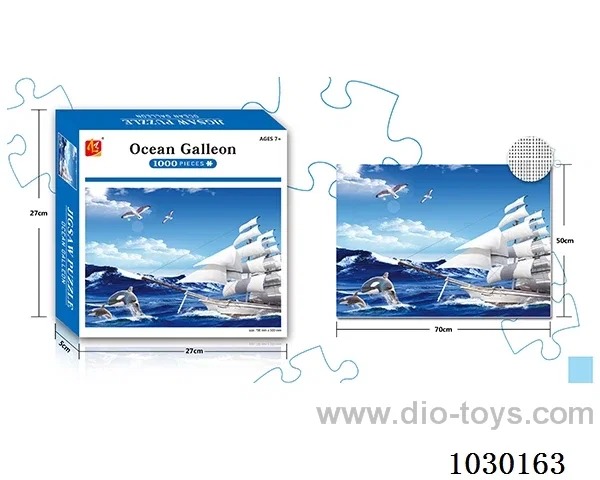 1000PCS  Puzzle toy in color box