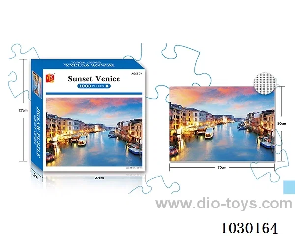 1000PCS  Puzzle toy in color box