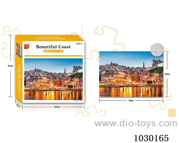 1000PCS  Puzzle toy in color box