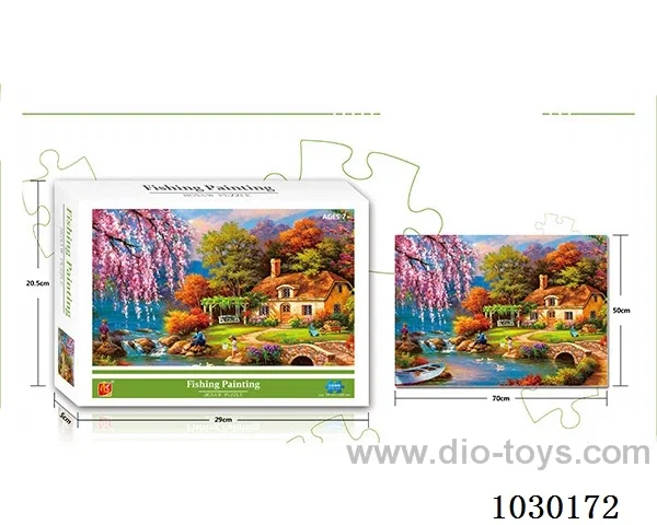 1000PCS  Puzzle toy in color box
