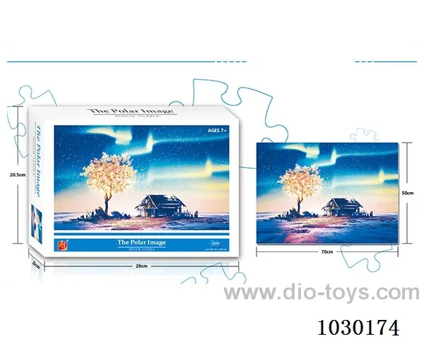 1000PCS  Puzzle toy in color box
