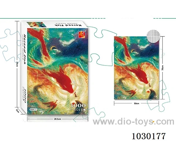 1000PCS  Puzzle toy in color box