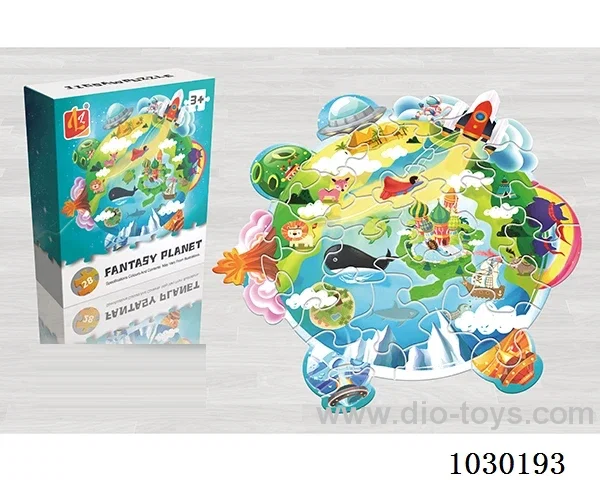 28PCS  Puzzle toy in color box