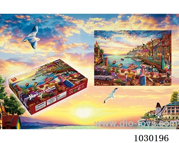 1000PCS  Puzzle toy in color box