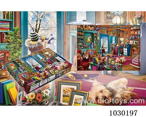 1000PCS  Puzzle toy in color box