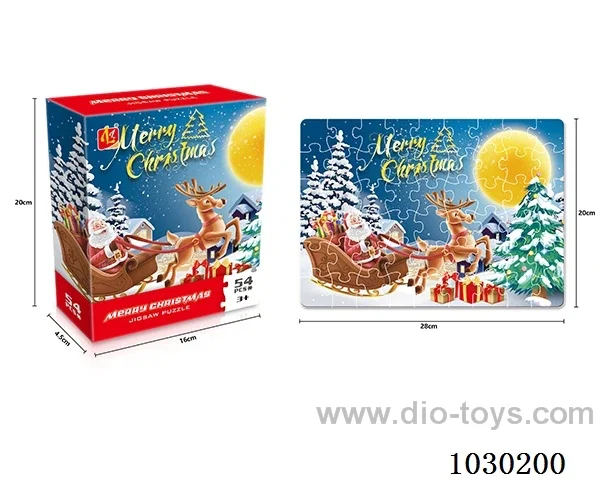 54PCS  Puzzle toy in color box