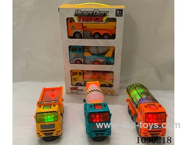 4D electric universal car with light& music 3 color mixed loading without battery
