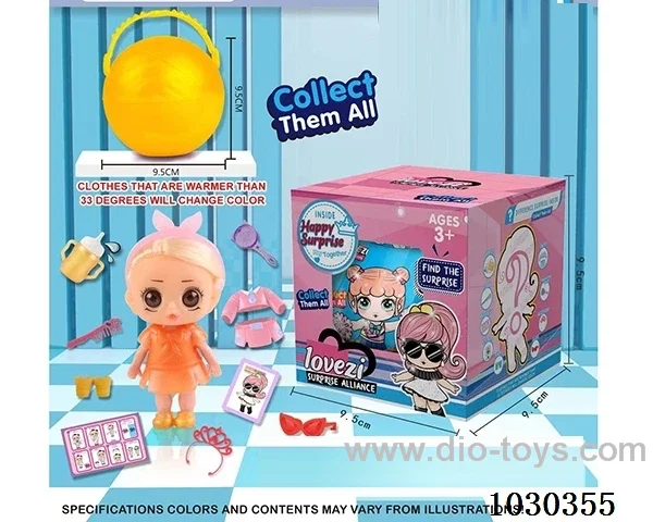 doll set in window box