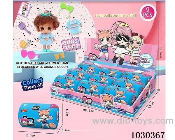 doll set in Display box