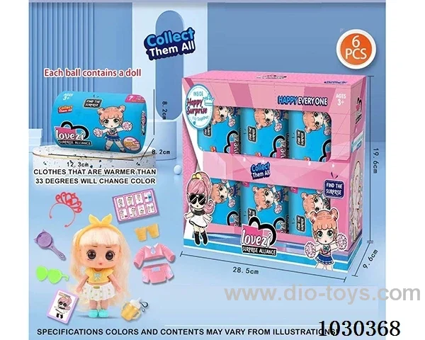 doll set in Display box