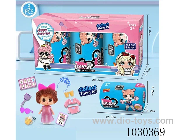 doll set in Display box