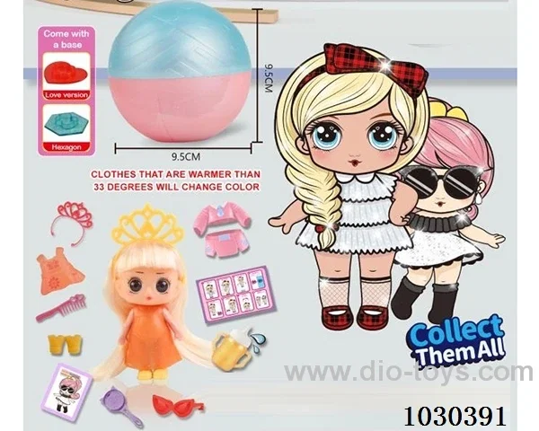 doll set in Barrel