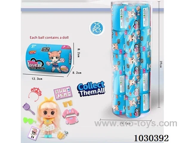 doll set in Barrel