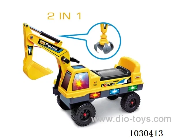 2 in 1Construction truck withlight&music in carton
