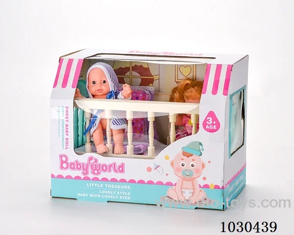 doll set in color box