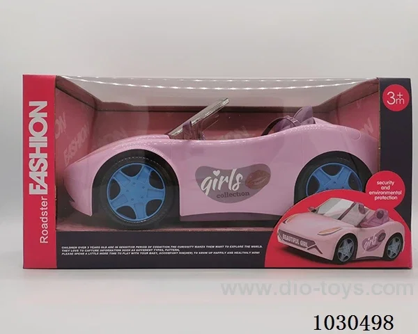 doll &car in Window box