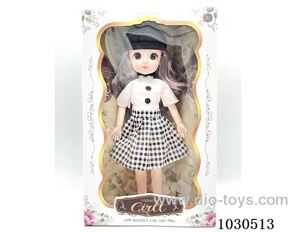 12inch 30cm doll  in Window box