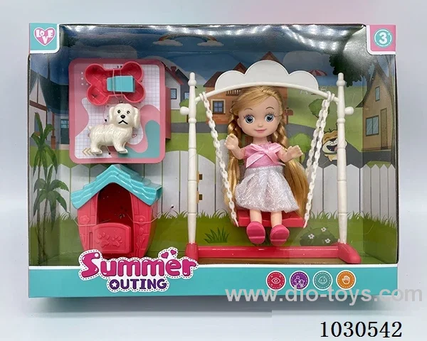 doll set in Window box