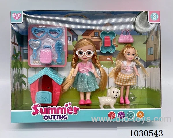 doll set in Window box